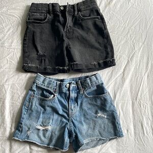 Old Navy High Rise Jeans Shorts Bundle, Size 10